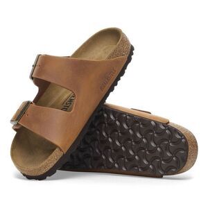 Birkenstock Oiled Leather Arizona Unisex Sandals
